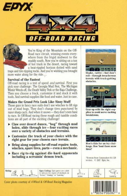 4x4 Off-road Racing — box-2D-back (US)