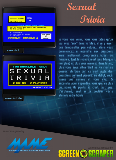 Sexual Trivia — box-2D-back (SS)