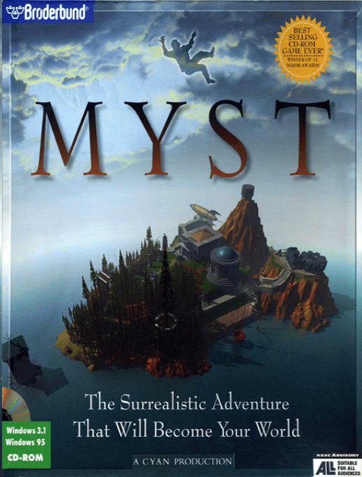 Myst — box-2D (US)
