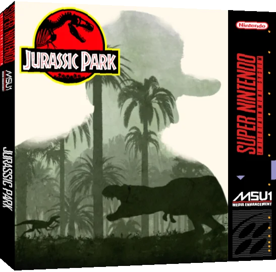 Jurassic Park — box-3D (US)