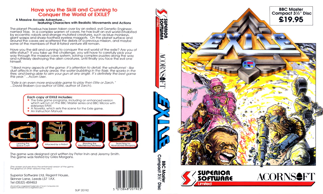 Exile — box-texture (EU)