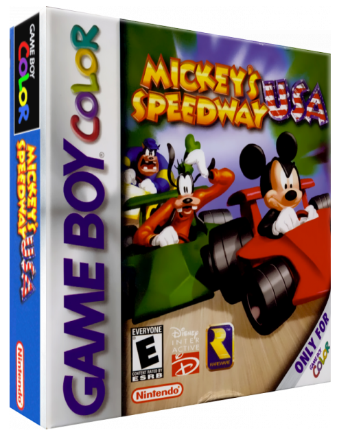 Mickey's Speedway USA — box-3D (US)