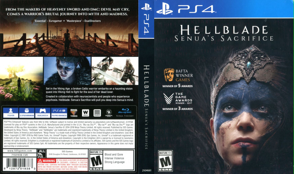Hellblade: Senua's Sacrifice — box-texture (US)