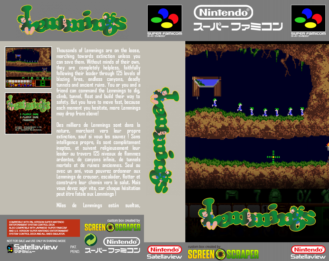 Lemmings — box-texture (SS)