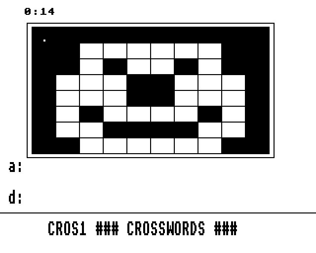 Crosswords — ss (WOR)