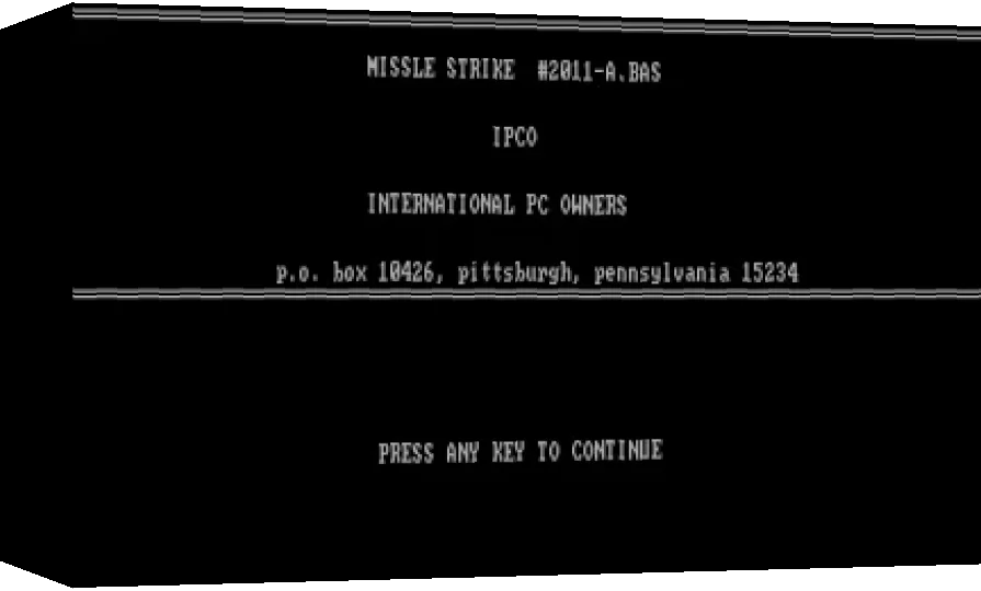 Missle Strike — box-3D (WOR)