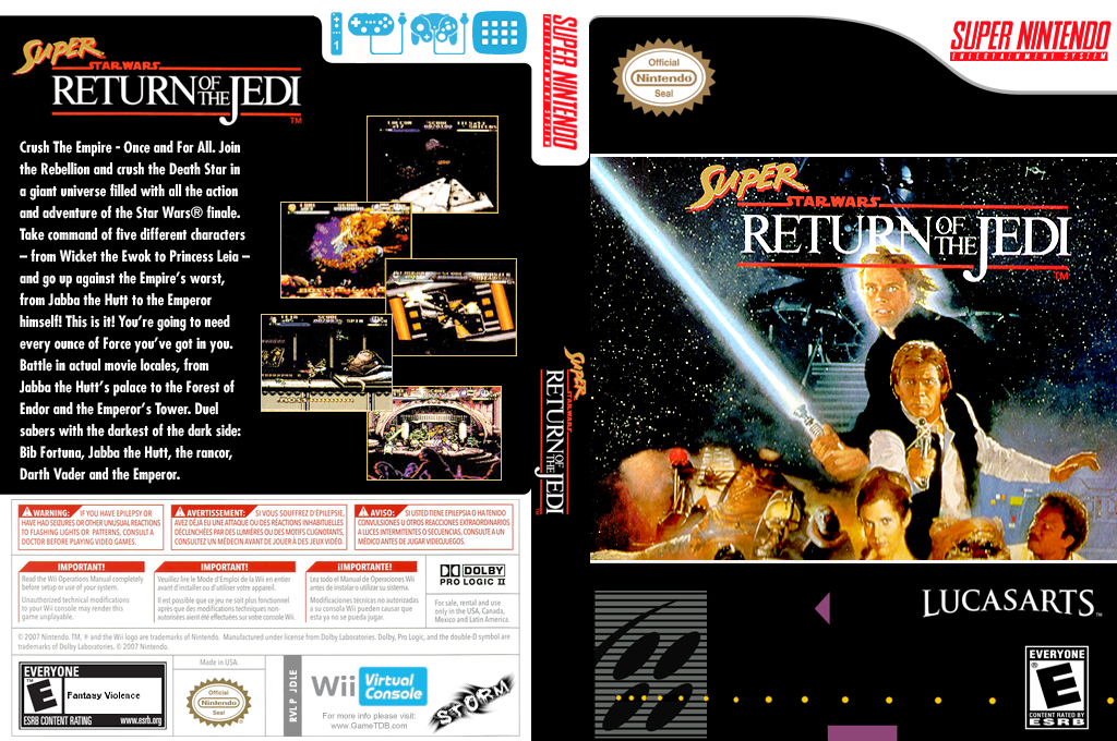 Super Star Wars - Return Of The Jedi — box-texture (US)