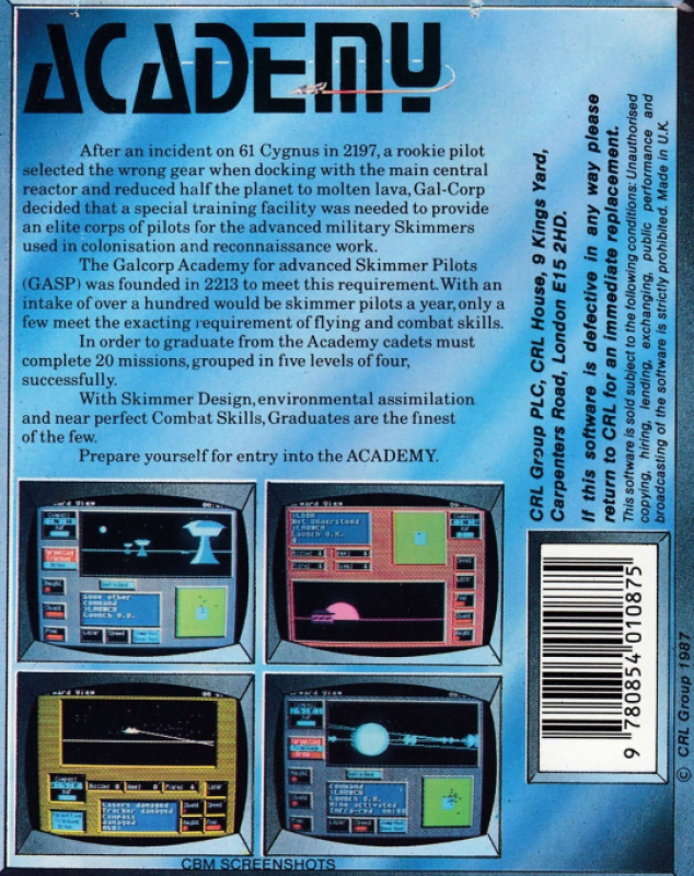 Academy — box-2D-back (EU)