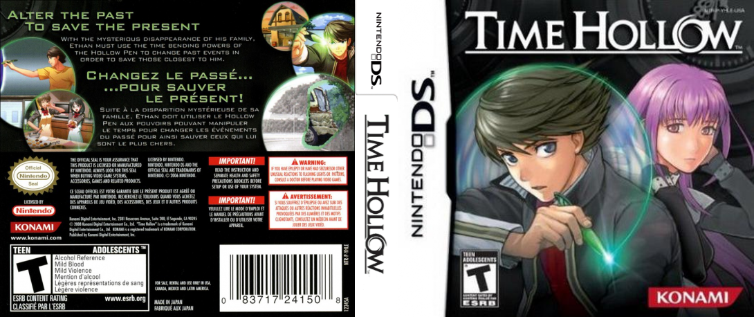Time Hollow - Ubawareta Kako o Motomete — box-texture (US)