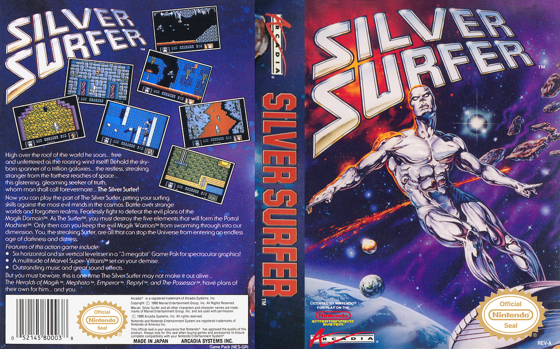 Silver Surfer — box-texture (US)
