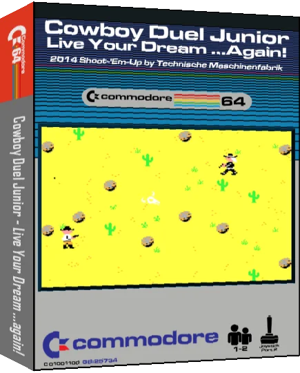 Cowboy Duel Junior - Live Your Dream ...again! — box-3D (CUS)