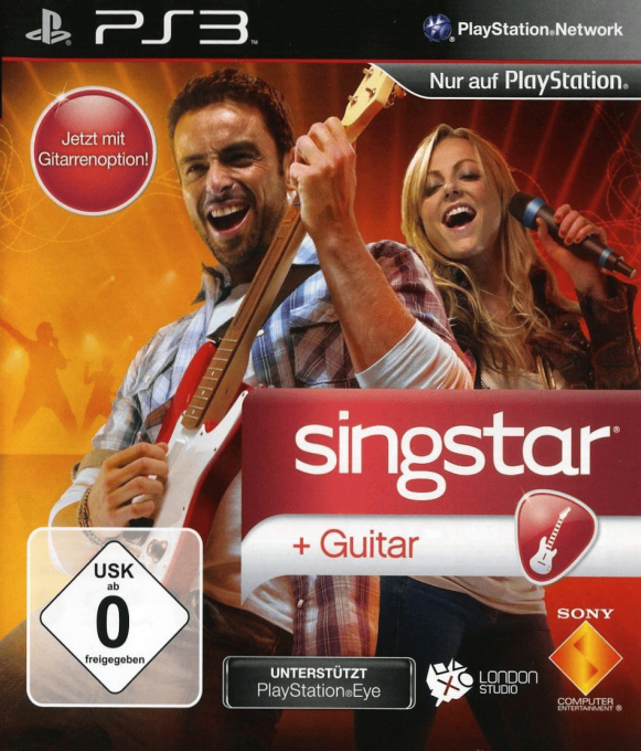 SingStar Guitar box art