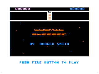Cosmic Sweeper — sstitle (WOR)