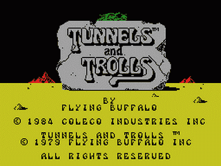 Tunnels & Trolls — ss (WOR)
