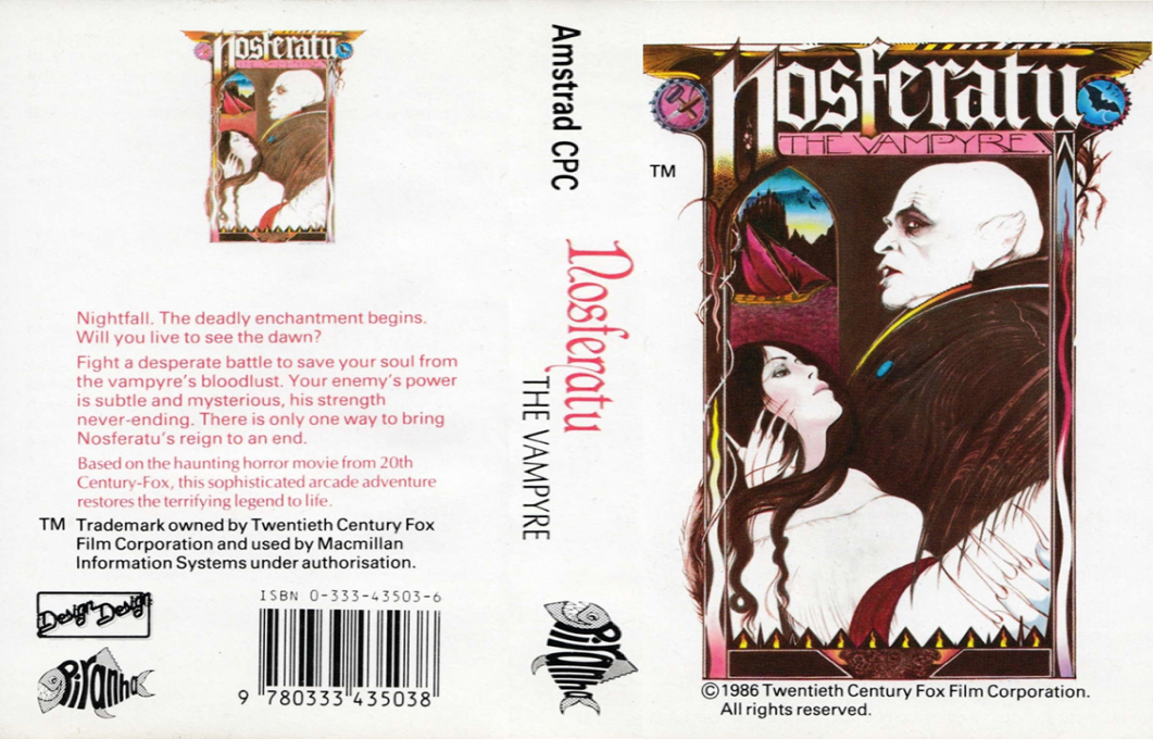 Nosferatu The Vampyre — box-texture (EU)
