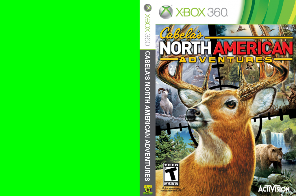 Cabela's North American Adventures — box-texture (US)