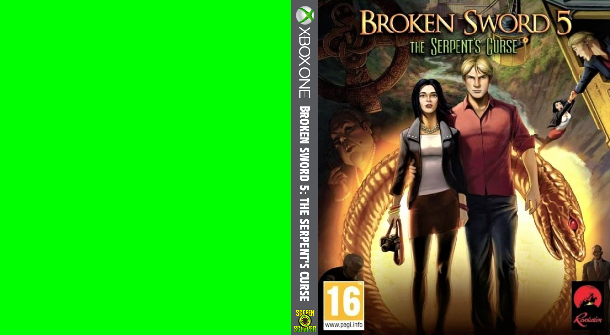 Broken Sword 5: The Serpent's Curse — box-texture (EU)