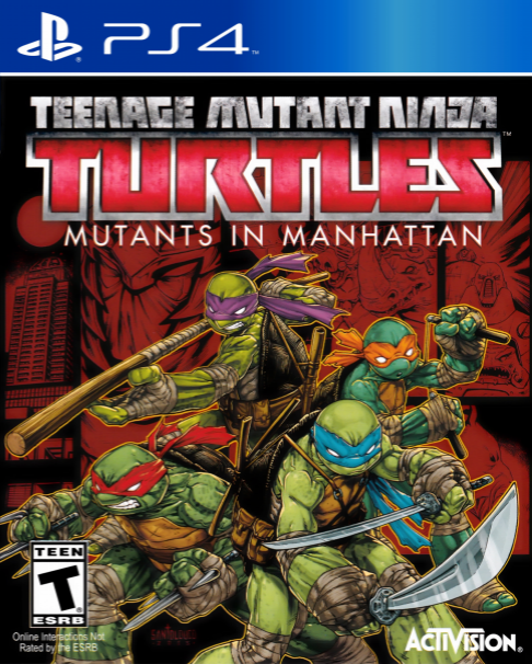 Teenage Mutant Ninja Turtles - Mutants in Manhattan box art