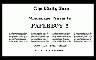 Paperboy 2 — sstitle (EU)