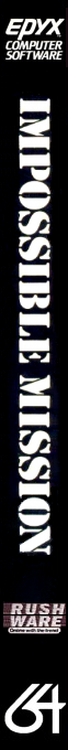 Impossible Mission — box-2D-side (DE)