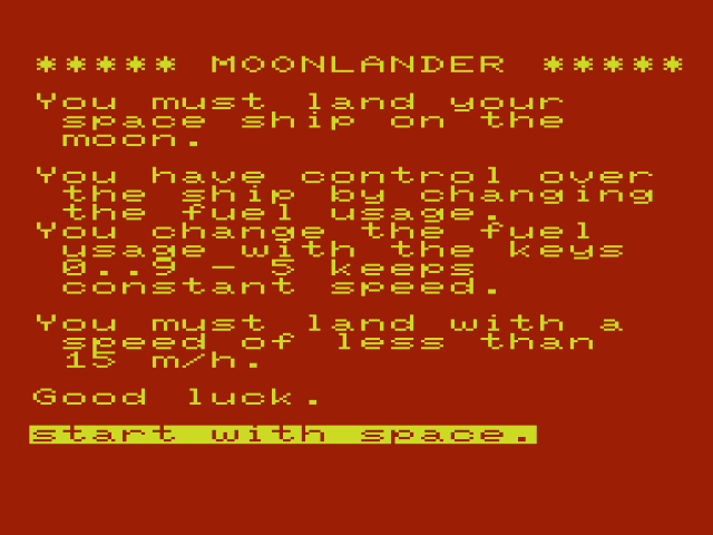 Moonlander — sstitle (WOR)