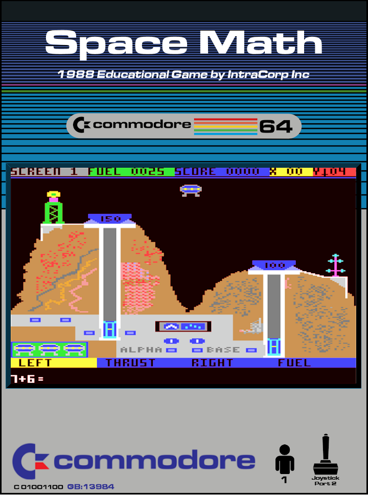 Space Math box art