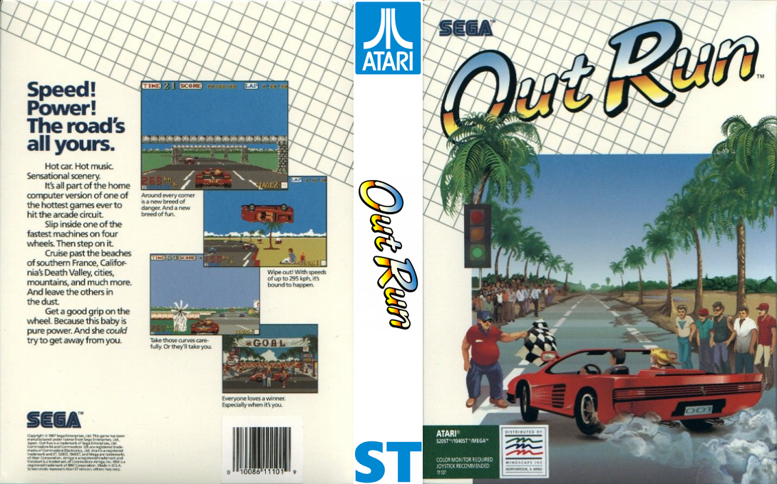 Out Run — box-texture (US)