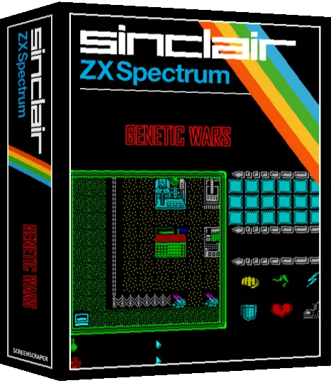 Genetic Wars — box-3D (SS)