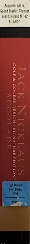 Jack Nicklaus Golf And Course Design - Signature Edition — box-2D-side (US)