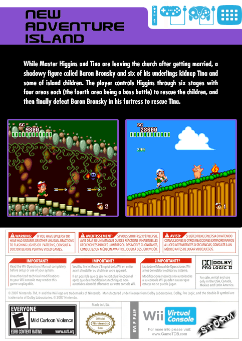 New Adventure Island — box-2D-back (US)