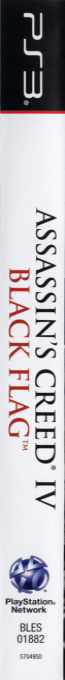 Assassin's Creed IV - Black Flag — box-2D-side (DE)