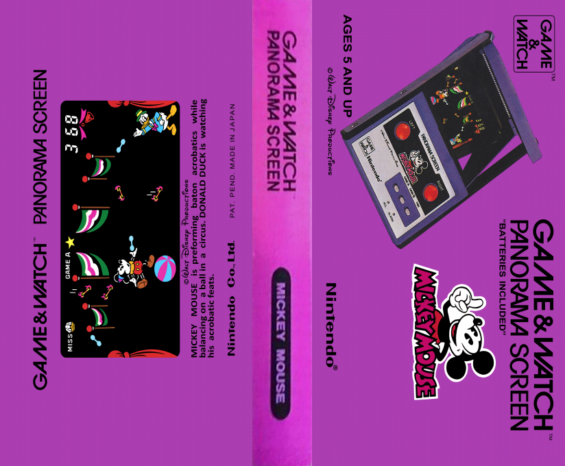 Mickey Mouse — box-texture (WOR)