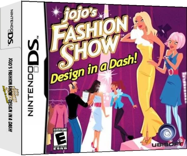 Jojo's Fashion Show - Design in a Dash! — box-3D (US)