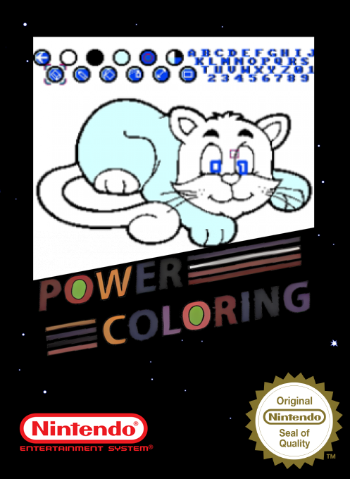Power Coloring box art