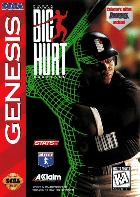 Frank Thomas Big Hurt Baseball box art