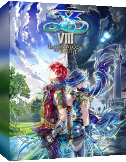 Ys VIII - Lacrimosa of Dana - Hug Hug Lilia — box-3D (EU)