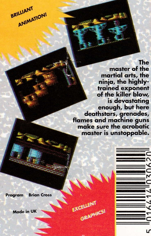 Ninja Commando — box-2D-back (EU)