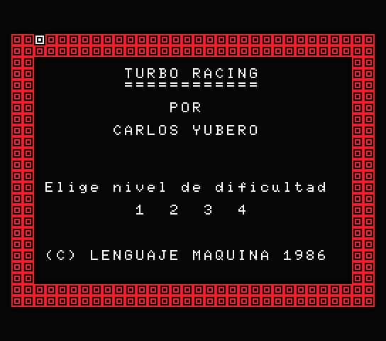 Turbo Racing — sstitle (SP)