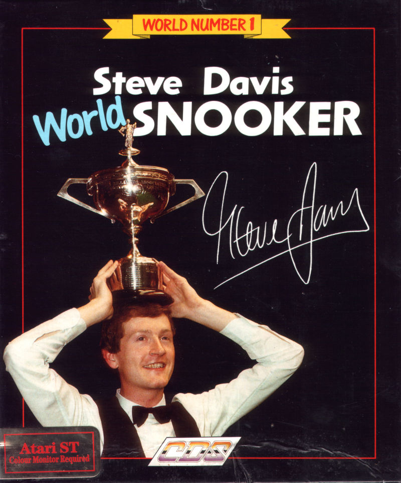 Steve Davis World Snooker box art
