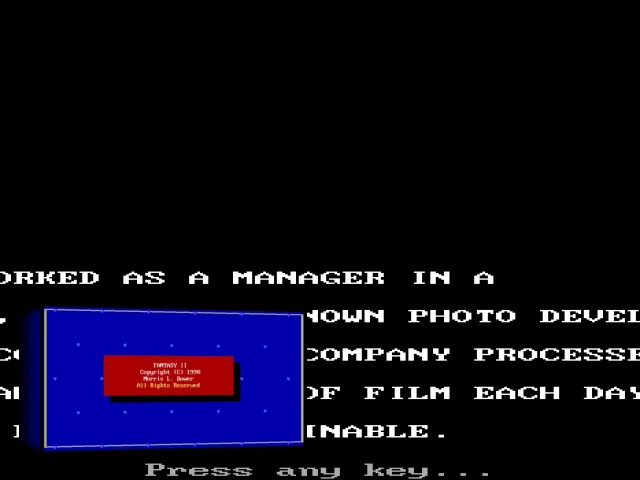 Fantasy II — mixrbv2 (WOR)