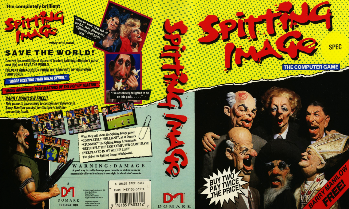 Spitting Image - The Computer Game — box-texture (EU)