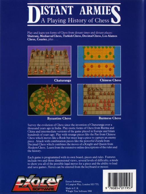 Distant Armies - A Playing History of Chess — box-2D-back (WOR)
