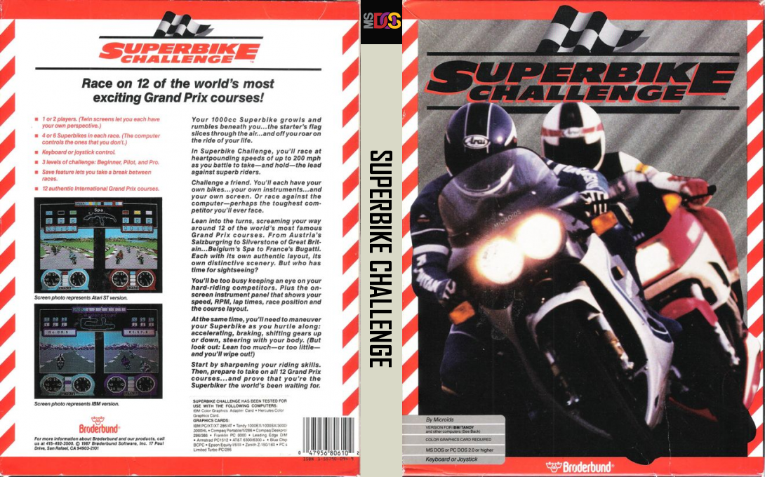 Superbike Challenge — box-texture (US)