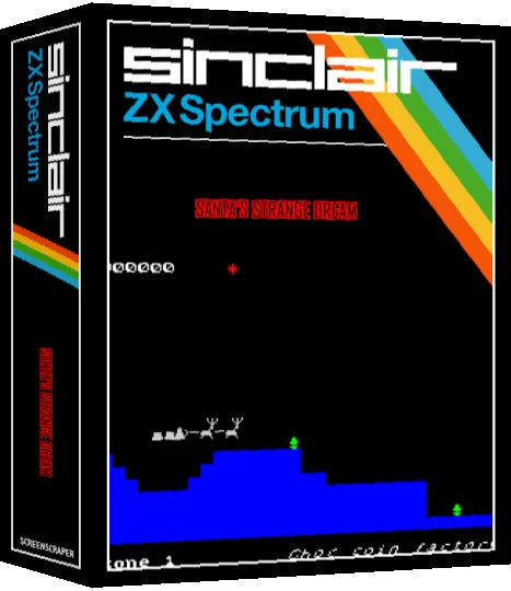 Santa's Strange Dream — box-3D (SS)