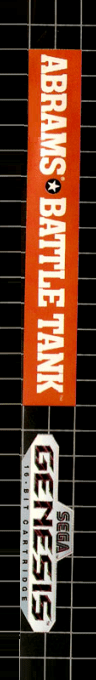 M-1 Abrams Battle Tank — box-2D-side (US)