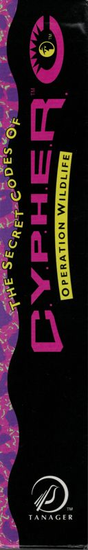Secret Codes of C.Y.P.H.E.R., The - Operation Wildlife — box-2D-side (US)