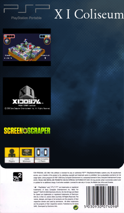 XI Coliseum — box-2D-back (SS)