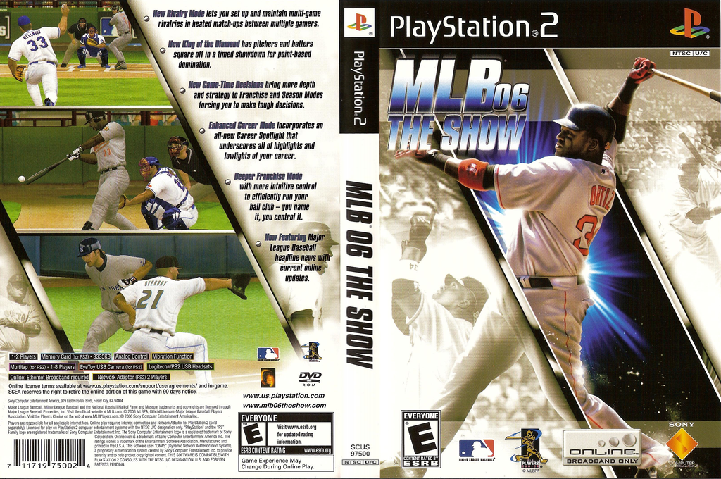 MLB 06 - The Show — box-texture (US)