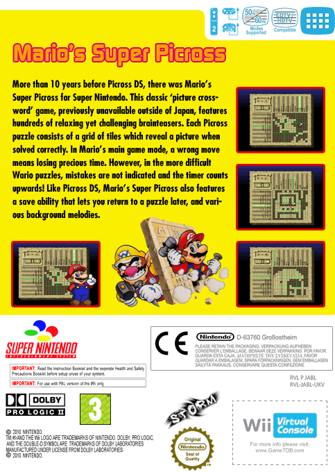 Mario's Super Picross — box-2D-back (EU)