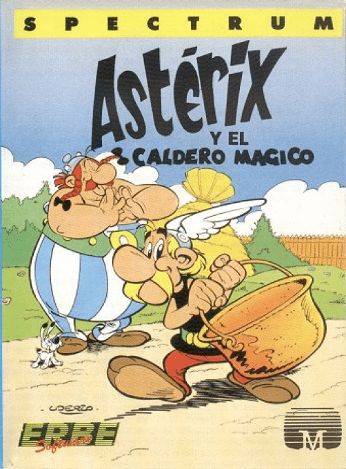 Asterix And The Magic Cauldron — box-2D (SP)